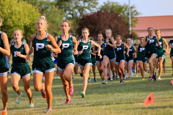 Logan Bleich and Jacob Tallman are standing out in boys cross country